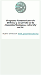 Mobile Screenshot of prodiversitas.bioetica.org